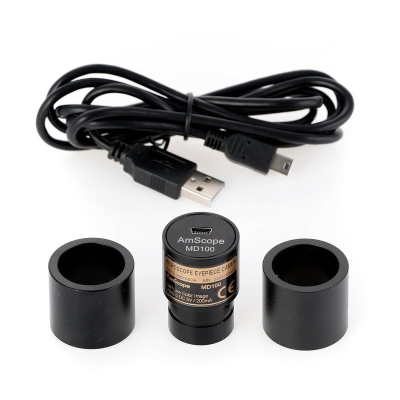 AmScope AmScope  1MP USB 20 Color CMOS Digital Eyepiece Microscope Camera  MD100  - Image 2
