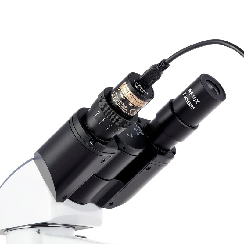 AmScope AmScope  1MP USB 20 Color CMOS Digital Eyepiece Microscope Camera  MD100  - Image 4