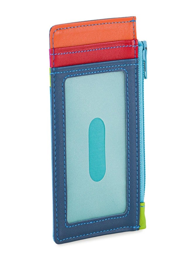 Mywalit Multi-Color Leather Credit Card Holder & Coins Purse | 4 Cards & ID Slot - Image 2