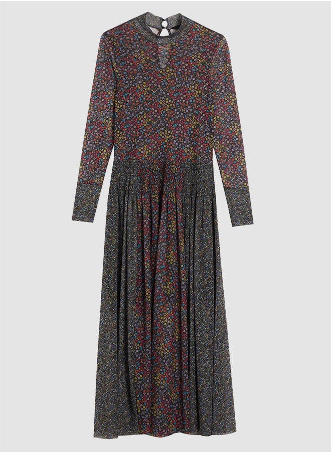 Ted Baker - Meadoww Shirred Mesh Dress - Image 1