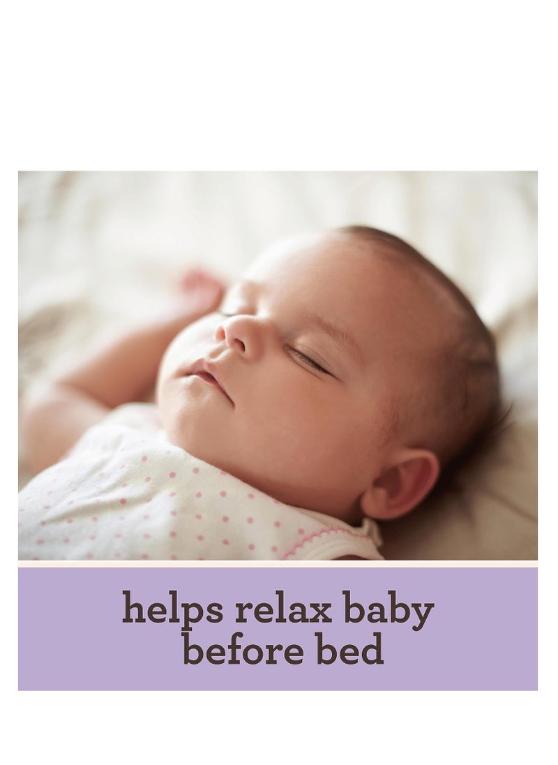 Aveeno Baby Aveeno Baby calming comfort bath & lotion set nighttime baby skin care products with natural oat lavender & vanilla scents paraben phthalate & phenoxyethanol free  - Image 3
