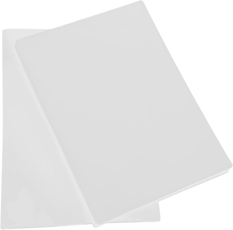 DOITOOL 100pcs Thermal Laminating Film Sheets Plastic Lamination Coating Photo Protective Film for Albums Scratch and Fold Prevention - Image 1