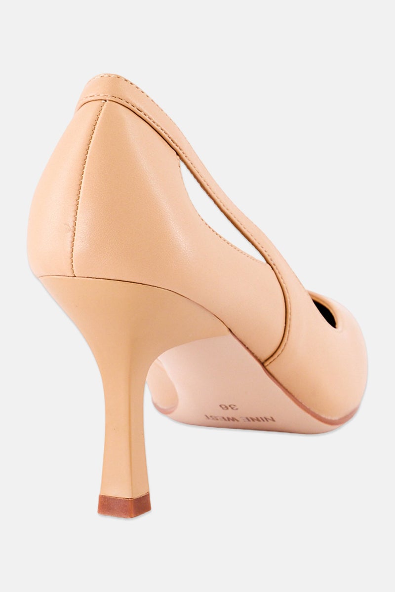 NINE WEST Women Tejo 3Fx Slip On Pumps, Nude - Image 3