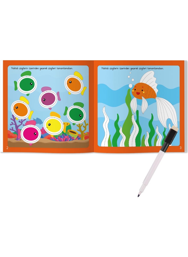 Yükselen Zeka Rising Intelligence My First Alphabet Book Set (Write-Erase) - Audio Book  - Image 4
