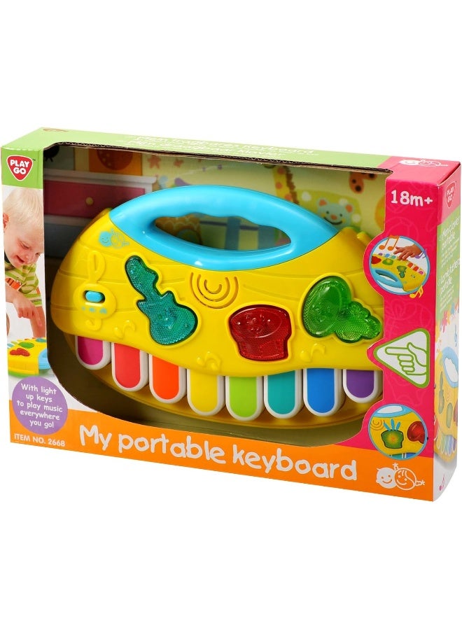 Playgo My Little Keyboard – Light Up Musical Toy (18 m+) - Image 1