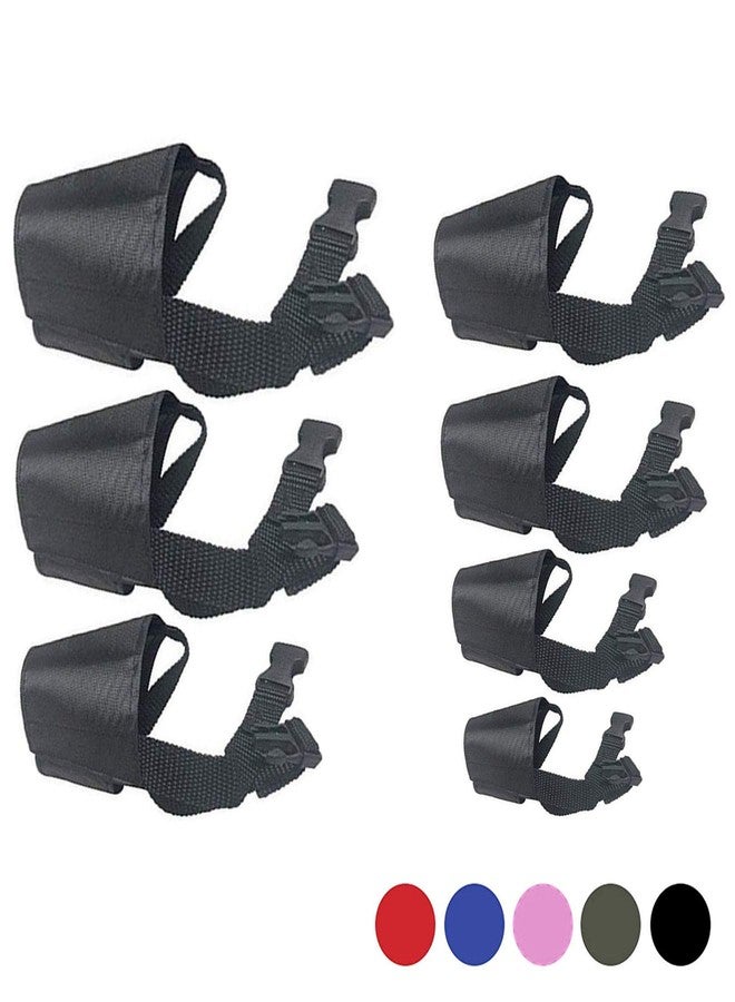 JYHY Dog Muzzles Suit - 7PCS Dog Muzzles Adjustable Quick Fit pet Muzzle Prevent from Biting Barking and Chewing for Small Medium Large Dogs,Black - Image 1