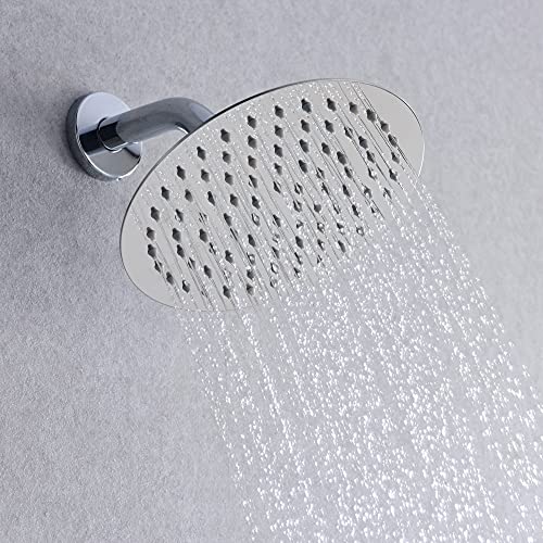sumerain Tub and Shower Faucet Set with Valve Included, Shower System with Tub Spout Chrome - Image 5