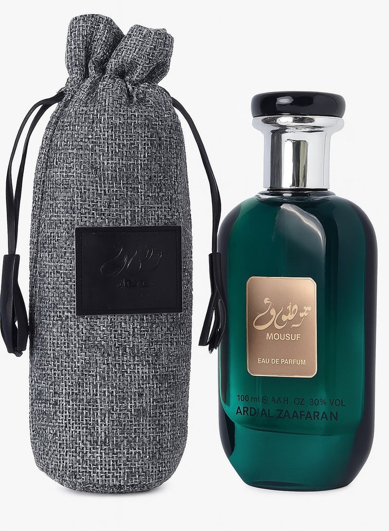 Ard Al Zaafaran Ard Al Zaafaran Mousuf Ramadi Eau de Parfum 100ml – Long Lasting Oriental Woody Unisex Perfume - Image 1