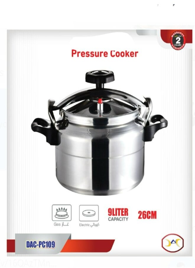 Dac Aluminium Pressure Cooker 9L 26CM 