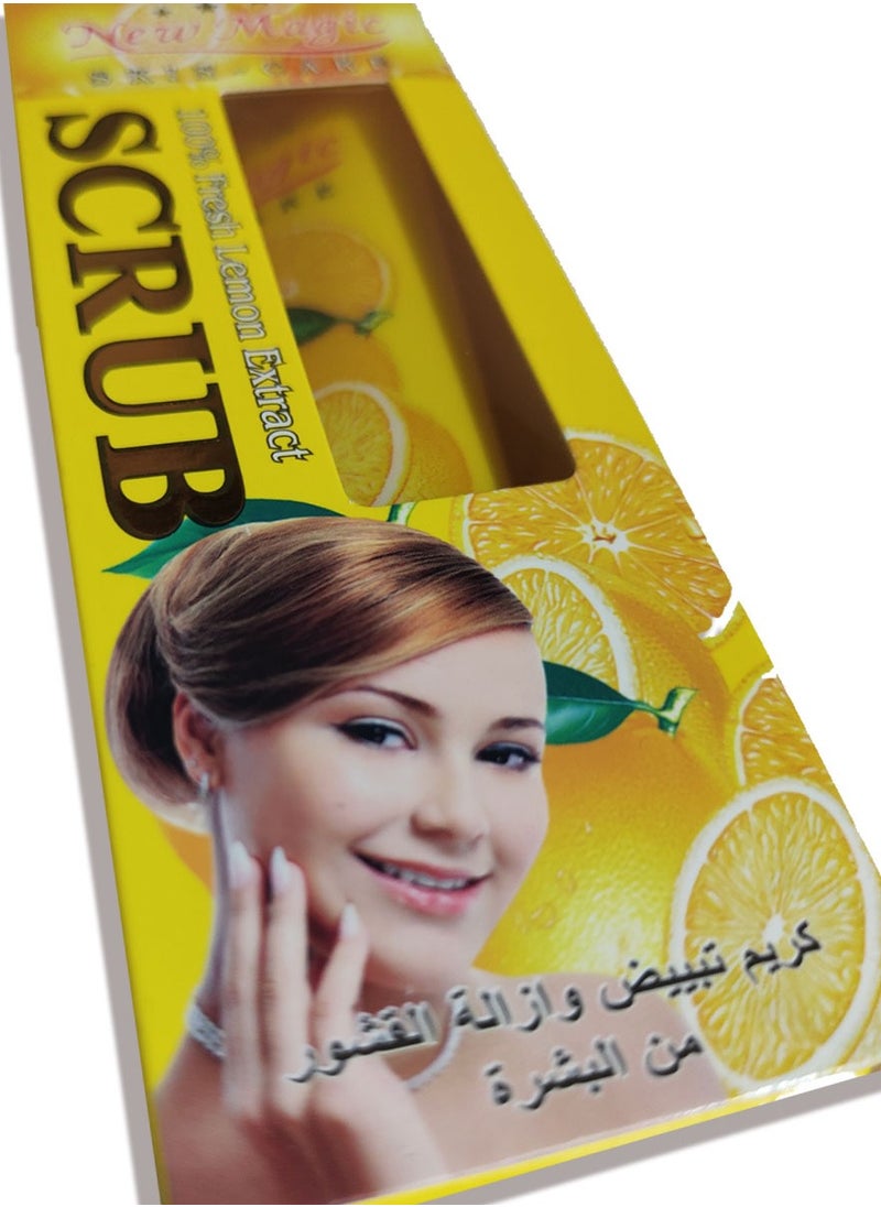 نيو ماجيك مقشر الوجه بخلاصة الليمون  - Image 1
