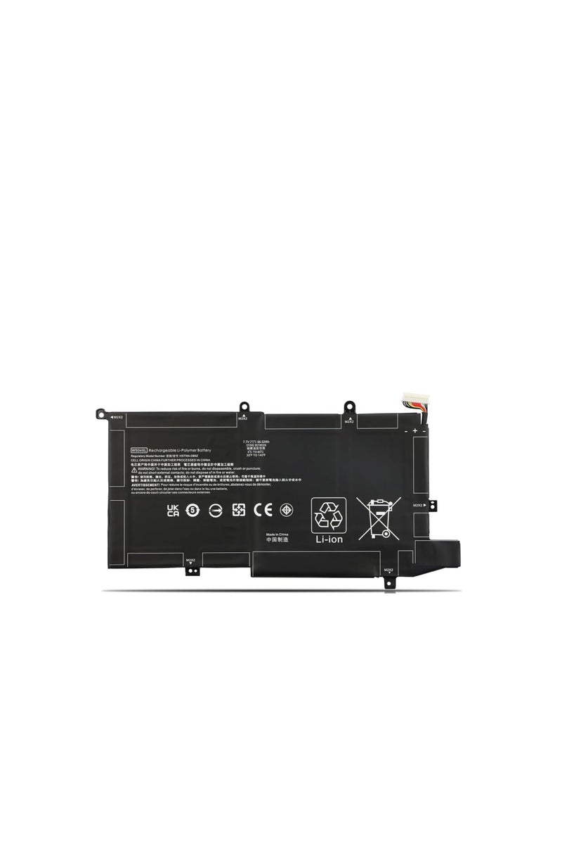 Terabyte WS04XL Battery Compatible for HP Spectre X360 14-EA 14T-EA00 14-EA0510la 14-EA0007NA 14-EA0023DX 14-ea0378ng Pavilion Gaming 15-EC1025LA L97352-2D1 L97357-005 WS04066XL Series (7.7V 66.52Wh) - Image 1