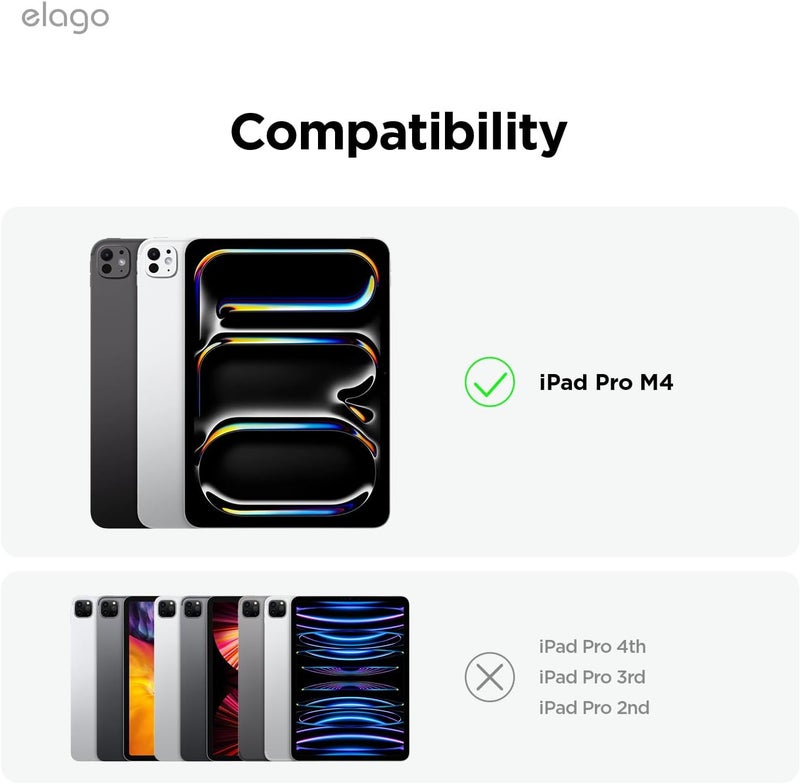 Elago Magnetic Folio For Ipad Pro 11 Inch Case 2024 M4 Cover Dark Grey With Auto Sleep And Wake Function - Image 2