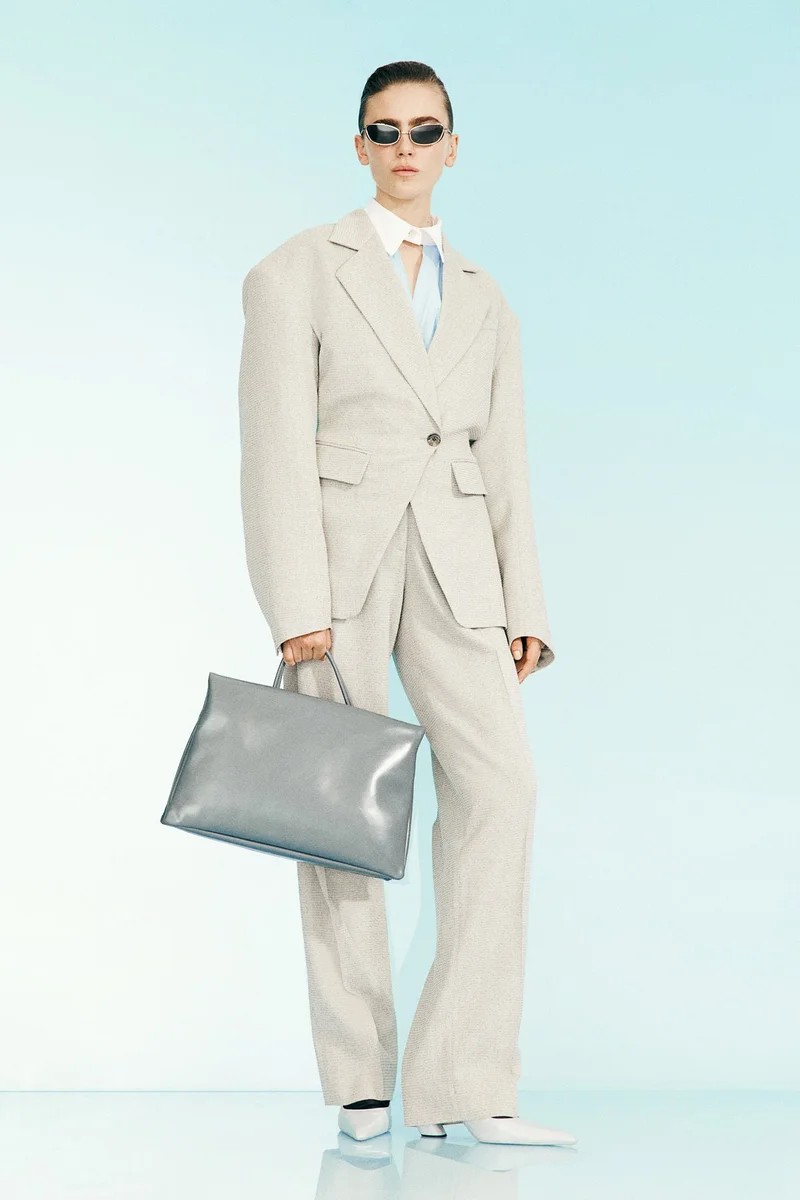 اتش اند ام طقم بودي سوت بجزء علوي بشكل قميص