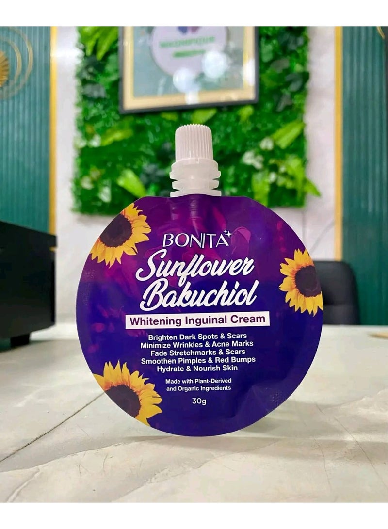 BONITA Brightening Bakuchiol Cream with Sunflower Extract Supports Skin Renewal Hydration and Dark Spot Correction for Softer Cleaner and More Radiant Looking Skin - Image 4