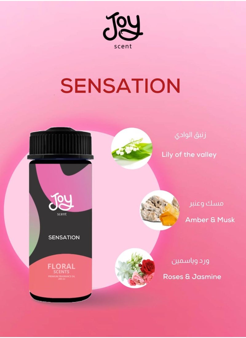 Joy Scent SENSATION fragrance oil bottle 100 ml  - Image 4