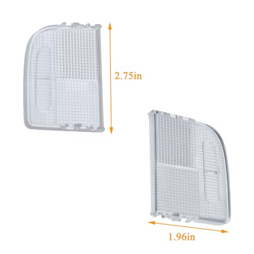 DSkoiph Interior Dome Light Cover Roof Map Light Lens Right Left Side Replacement 34401-SDA-A21 34402-SDA-A21 Compatible with Honda Accord Hybrid Civic Element Odyssey Pilot Ridgeline - Image 5