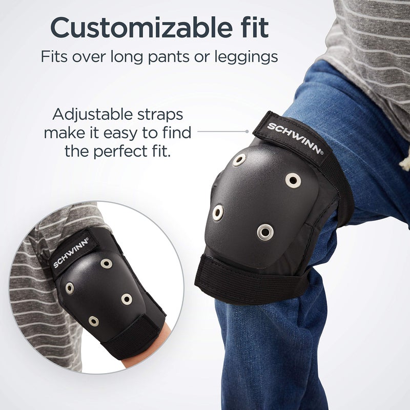 شوين مجموعة وسادات للكوع والركبة وقفازات - Image 5