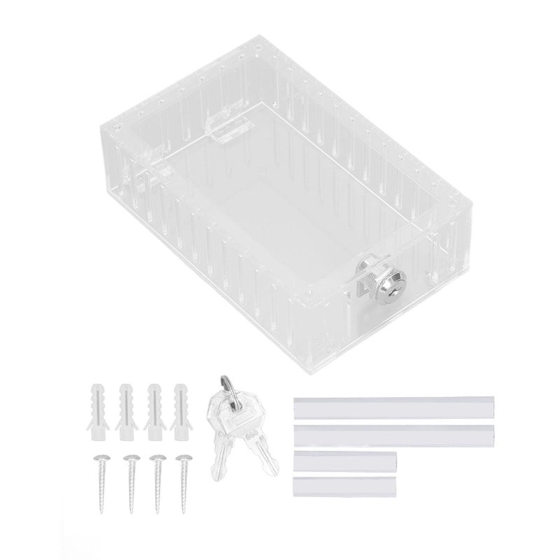 Large Lockable Thermostat Cover With 2 Keys For Home Office And School - Image 2
