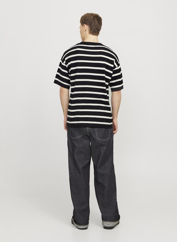 JACK & JONES Striped Crew Neck T-Shirt  - Image 2