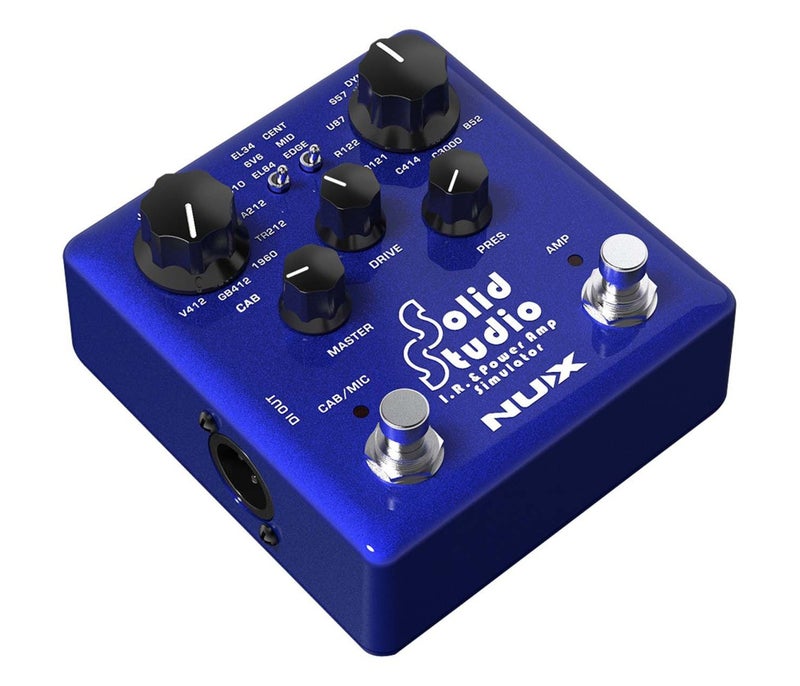 NUX Solid Studio NSS-5 IR & Power Amp Simulator Pedal Effects - Image 2