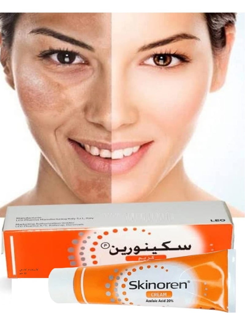 Skinoren Treatment for Acne and Whitening Cream for All Skin Types (30g) - Image 2