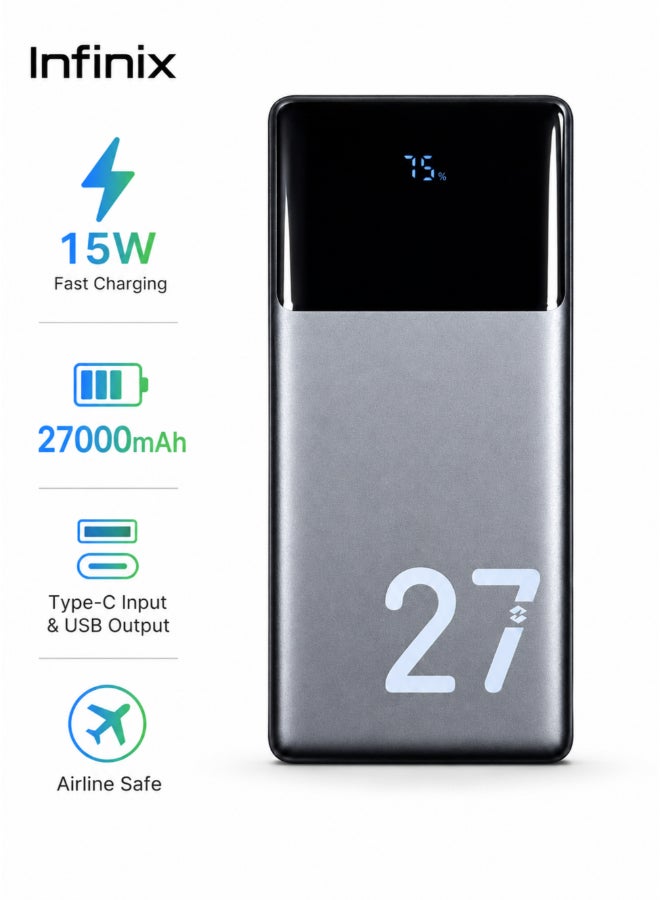 infinix Infinix Power Bank 15W 27000mAh N70320588V