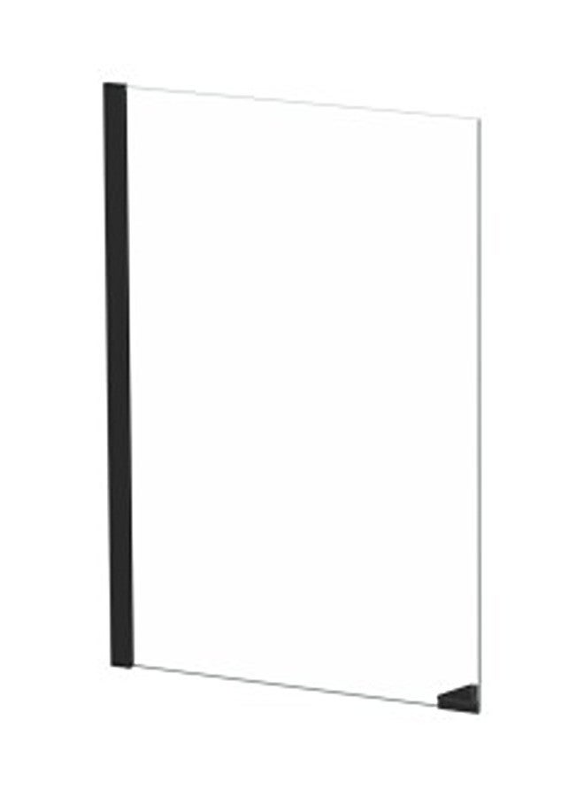 قطع غيار باب زجاجي لتررم 88x45x60- الباب الأيسر، أسود