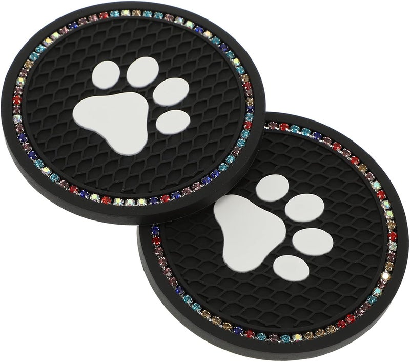 FAVOMOTO Coffee Mug Holder Automotive Cup Holders 2pcs Drinks Coasters Car Coasters Absorbent Bottle Mat Table Mats No- Slip Furniture Pads for Car Home Kitchen Coffee Cup Rack Cup Holder - Image 1