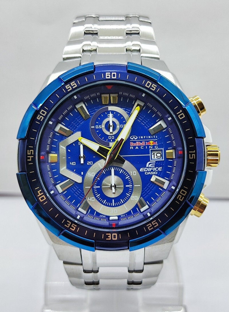 Casio Edifice Red Bull Racing Limited Edition Blue Dial Watch EFR-550RB-2ADR - Image 1