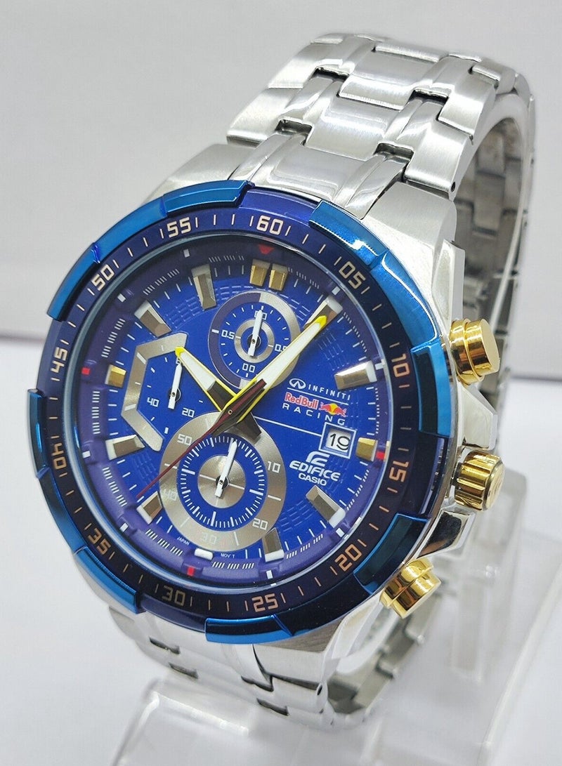 Casio Edifice Red Bull Racing Limited Edition Blue Dial Watch EFR-550RB-2ADR - Image 2