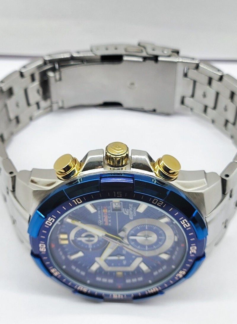 Casio Edifice Red Bull Racing Limited Edition Blue Dial Watch EFR-550RB-2ADR - Image 4