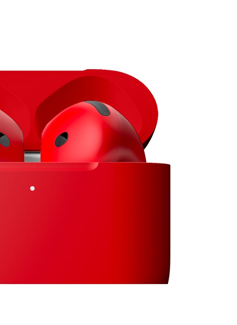 Craft MERLIN CRAFT CUSTOMIZED APPLE AIRPODS 4 RED BOLD  - Image 4