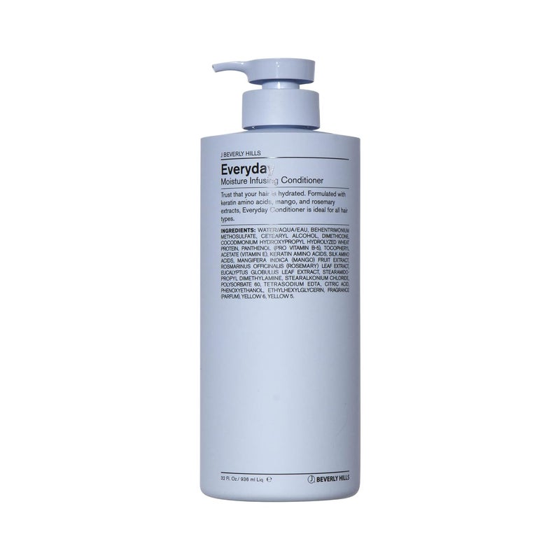 J Beverly Hills J Beverly Hills Blue Everyday Moisturizing Conditioner with Keratin for Hydration 3 Oz 12 Oz 32 Oz 
