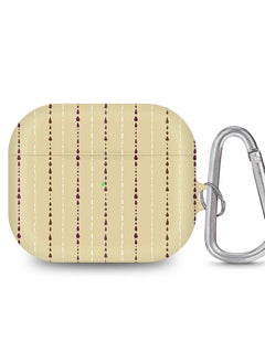 StylePods Case for Airpods 3rd Gen Case With Anti-Lost Keychain - Linear Raindrops