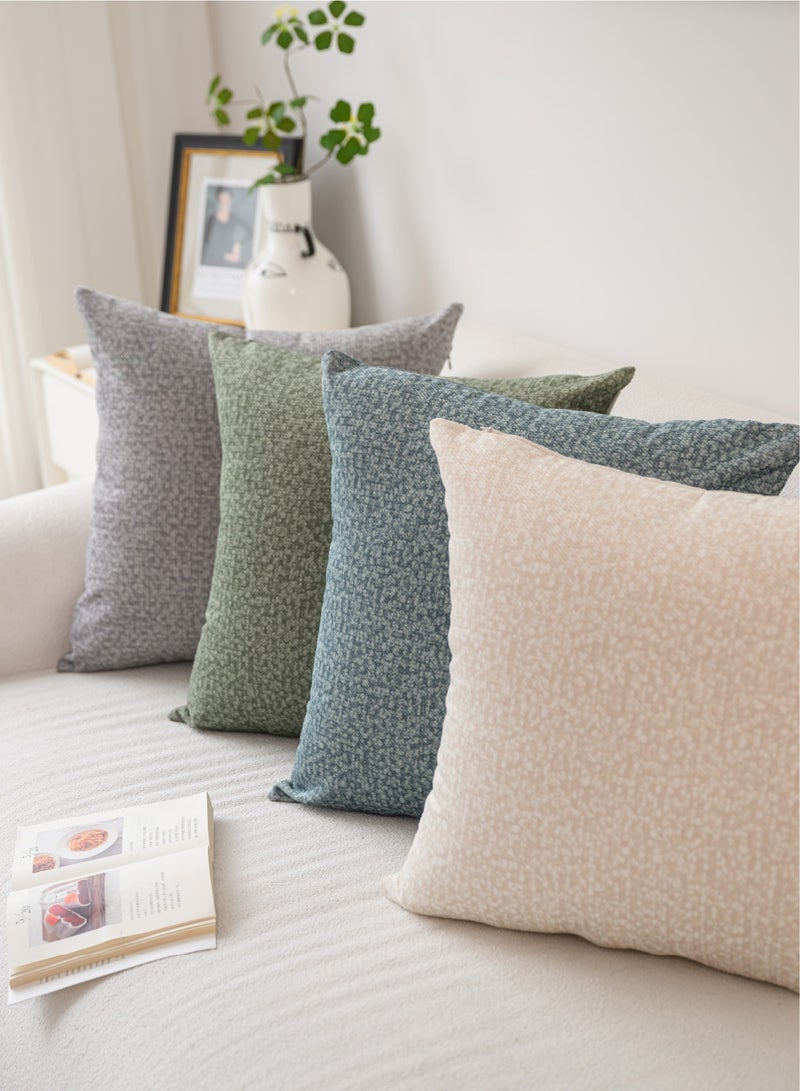 a moment a moment Beige Couch Throw Pillow Covers 30x50 CM for Couch Bed Sofa Decorative Pillows Cushion Covers Two-tone Color Twill Pack of 2 Modern Pillows for Sofa Bedroom  - Image 4