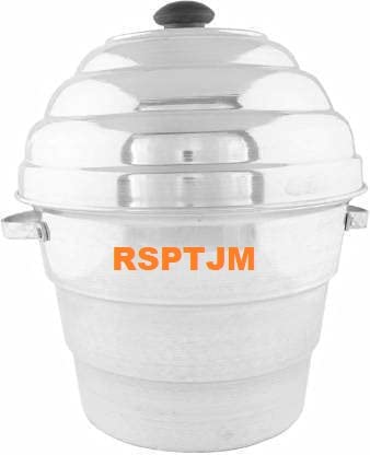RSPTJM RJ kitchenware Store Aluminium Idli,Dhokla Maker(1 Pot, 1 Lid, 4 Idli Plates, 2 Dhokla Plates) Standard Idli Maker - Image 5