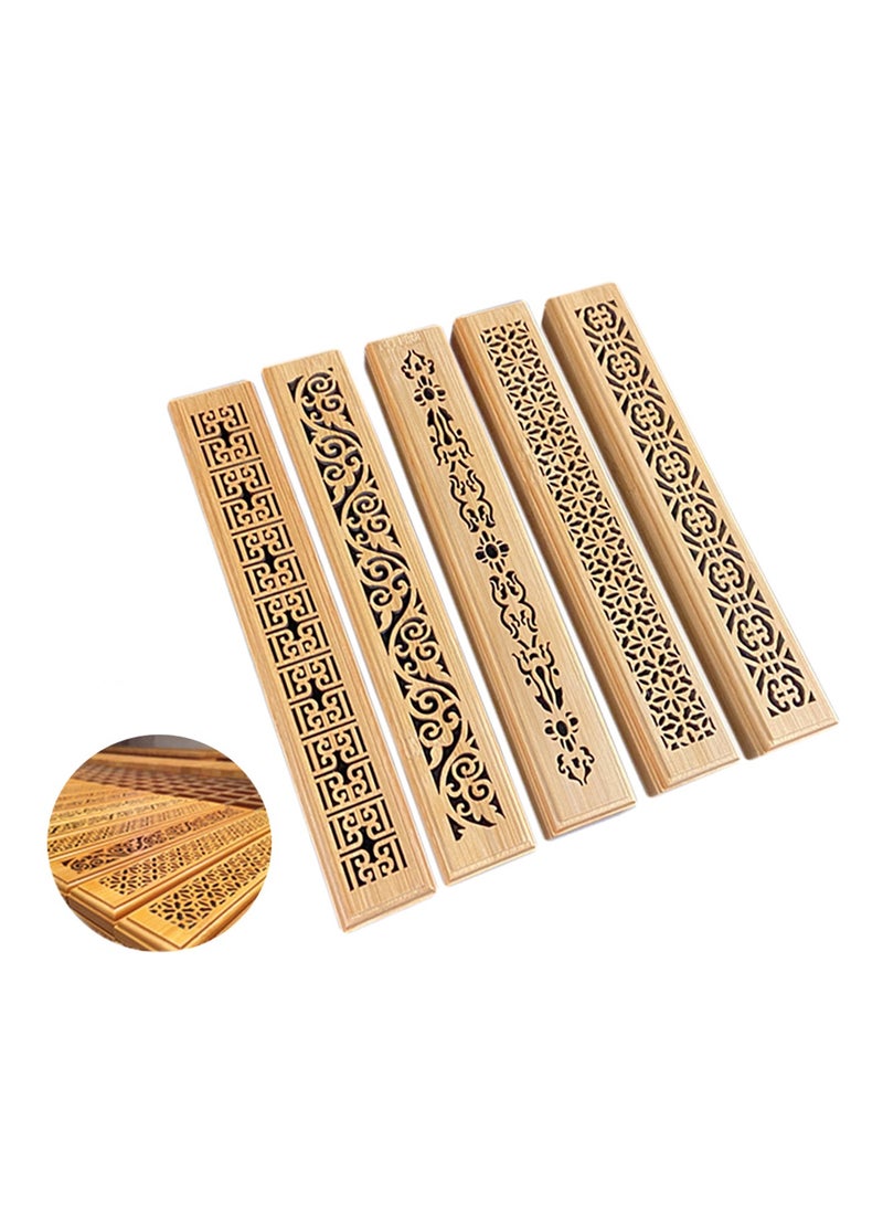 بخورى مبخرة عصا البخور الخشبية من الخيزران رقم 2، حامل عصا البخور، لديكور المنزل، ديكور المكتب، اليوغا، المشاعر الإيجابية - Image 2