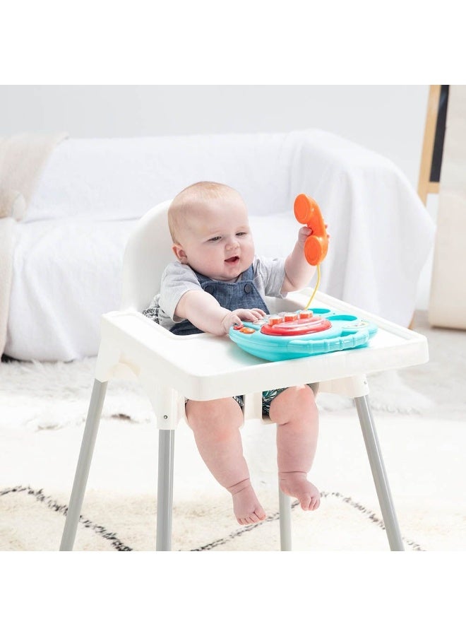 Hapee Capee هاتف حيوانات تفاعلي، ألعاب هواتف للأطفال والرضع، تشمل الأصوات الممتعة، والموسيقى وقرص دوار بثلاثة أزرار لرؤية الصور المضحكة، هدايا ألعاب للأطفال من عمر 6 أشهر فما فوق. - Image 2