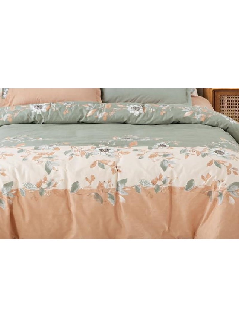 Laying Style Laying StyleGlace Cotton Double King Size Duvet Cover II Razai Cover II Quilt Cover for Double Bed Size with Zipper Dohars 90x100 inchMulticolor  - Image 2