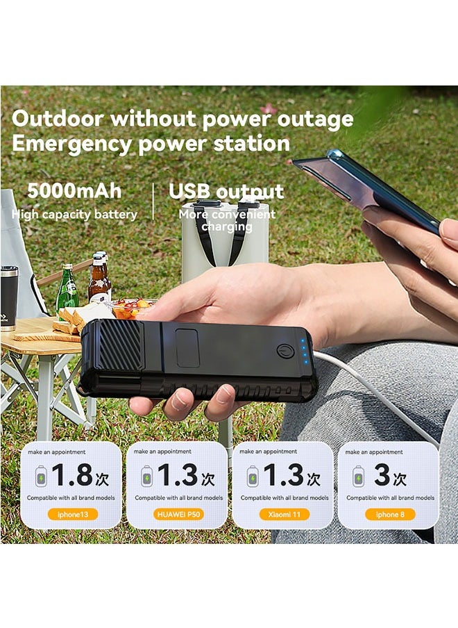 Outdoor Portable Mosquito Repellent Compact Handheld Design with Long-Lasting Electric Mosquito Repellent Function, Wireless and Cordless Operation, Effective Mosquito Coil System 1PC