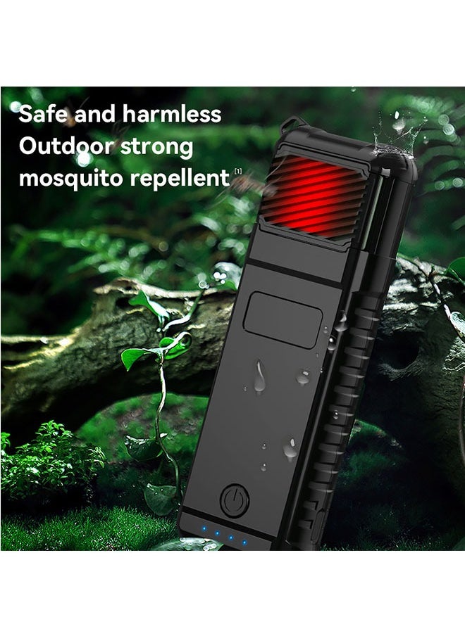 Outdoor Portable Mosquito Repellent Compact Handheld Design with Long-Lasting Electric Mosquito Repellent Function, Wireless and Cordless Operation, Effective Mosquito Coil System 1PC