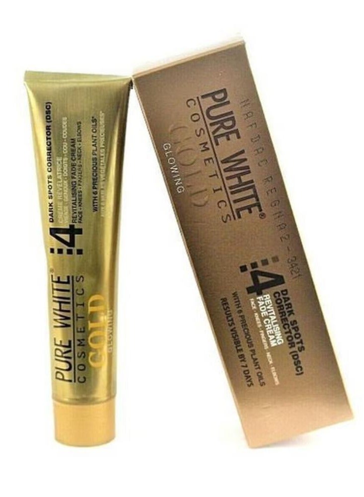 Glowing Cream 4 Dark Spots Corrector Gold 40g