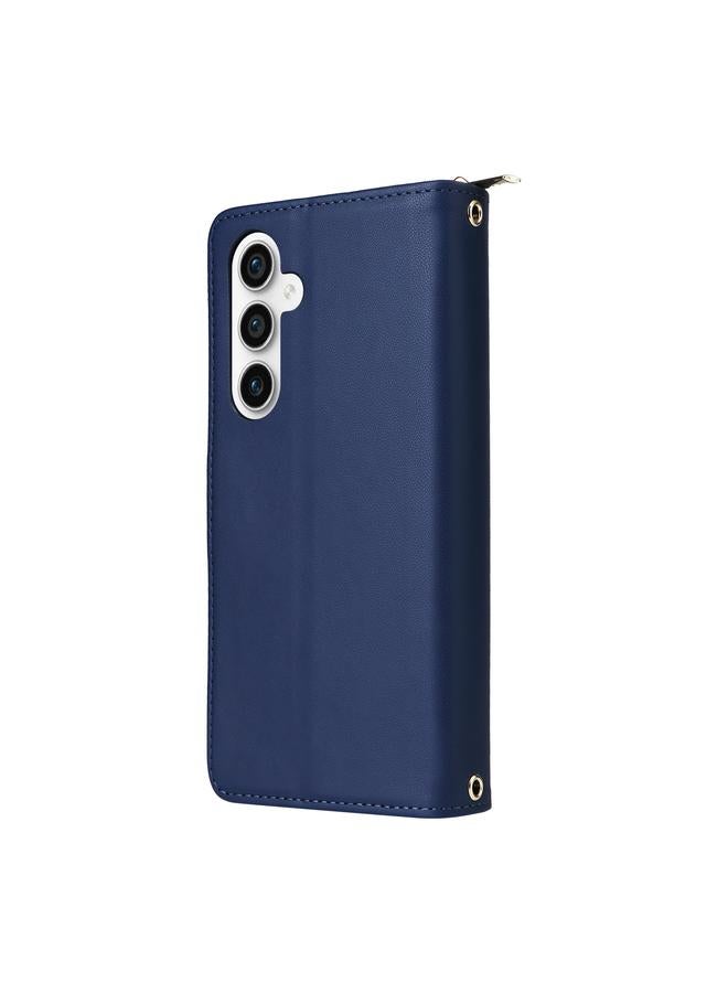 اس-توب جراب لهاتف Samsung Galaxy S23 FE 5G مع محفظة بسحاب وتسع فتحات للبطاقات وحافظة جلدية للهاتف - Image 3