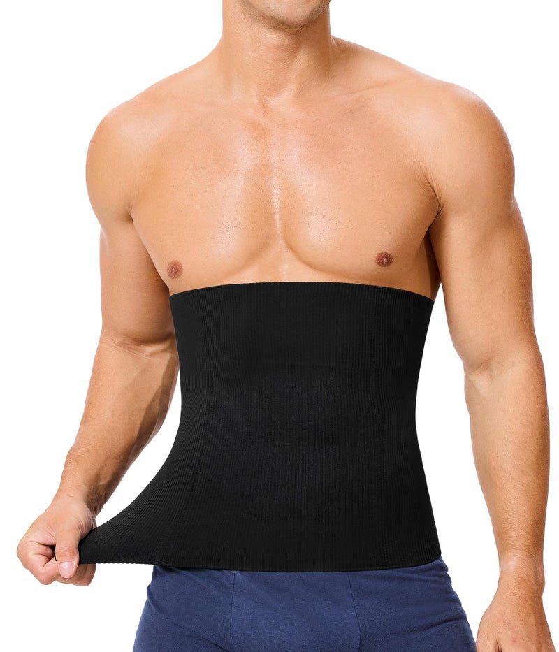 TAILONG Waist Trainer for Men Shapewear Tummy Control Body Shaper Corset Slimming Girdle Fajas para Hombres Black - Image 1