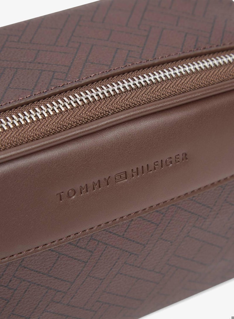 TOMMY HILFIGER Embossed Flag Crossbody Camera Bag - Image 5