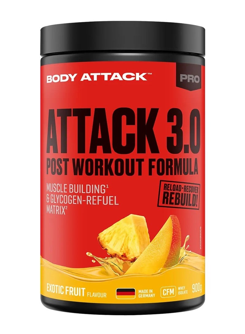 Post Attack 3.0 Post-Workout Formula 900g - Exotic Fruit