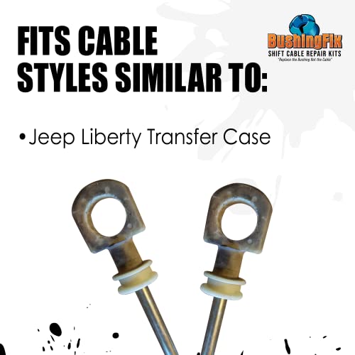 BushingFix.com BushingFix JL1Kit - Transfer Case Shifter Cable Replacement Bushing, Transfer Case Shift Cable Repair Kit, 4X4 Transfer Case Cable Bushing - Image 5