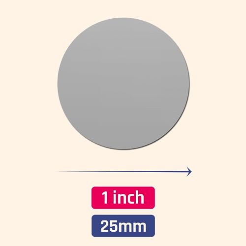 ScratchStix 900 Pack, 1" Scratch Off Stickers Labels, Round Circle - Silver - Image 2