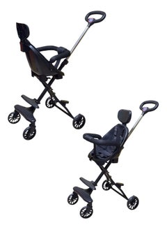 5 Years Old Imported Baby Stroller, Lightweight Travel Stroller with Adjustable Handles and Backrest One-Hand Folding for Overhead Airplane Storage, Shopping, Walking, Travel