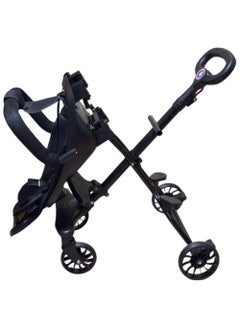 QSHOP 5 Years Old Imported Baby Stroller, Lightweight Travel Stroller with Adjustable Handles and Backrest One-Hand Folding for Overhead Airplane Storage, Shopping, Walking, Travel  - Image 2